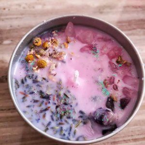 (8oz) Anxiety Relief & Relaxation, Meditation Intention Candle